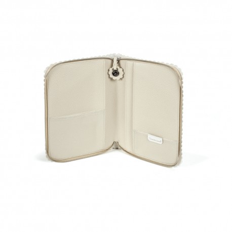 PASITO A PASITO portadocumentos BISCUIT polipiel BEIGE