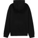 TIMBERLAND sudadera de niño en negro y tostado con capucha