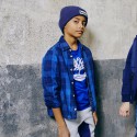 TIMBERLAND gorro azulón de niño