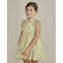 ABEL Y LULA vestido bambula estampado