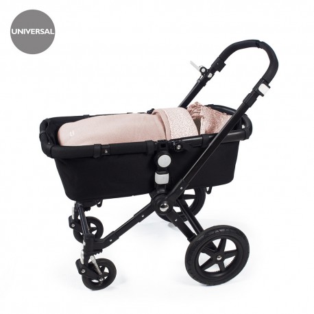 PASITO A PASITO saco 3en1 cuco Flower Mellow rosa