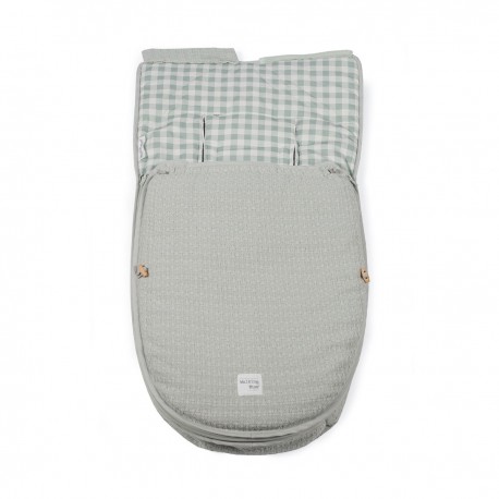 PASITO A PASITO saco cuco 2 en 1 walking mum I LOVE VIVHY VERDE