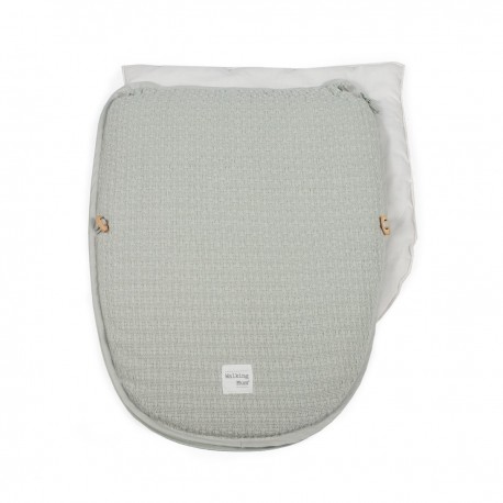 PASITO A PASITO saco cuco 2 en 1 walking mum I LOVE VIVHY VERDE