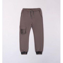 IDO pantalón de algodón en gris