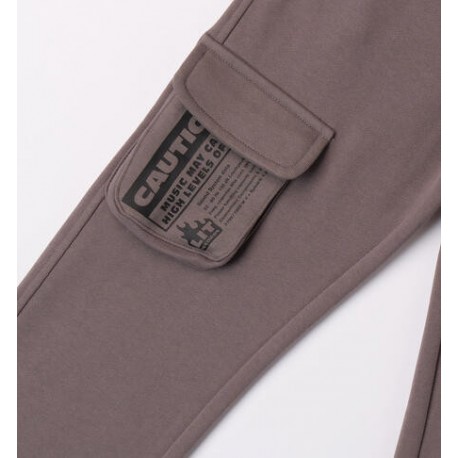 IDO pantalón de algodón en gris