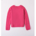 IDO chaqueta de punto en fucsia para niña