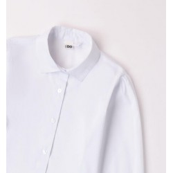 IDO camisa slim de niña en blanco 2