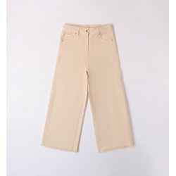 IDO pantalón ancho de niña en beige