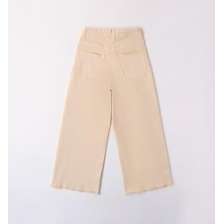 IDO pantalón ancho de niña en beige 2
