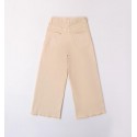 IDO pantalón ancho de niña en beige