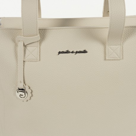 PASITO A PASITO panera polipiel BISCUIT