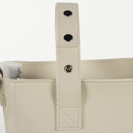 PASITO A PASITO panera polipiel BISCUIT