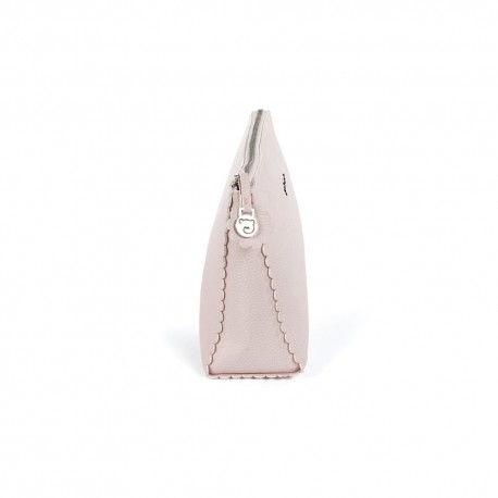 PASITO A PASITO neceser polipiel BISCUIT rosa