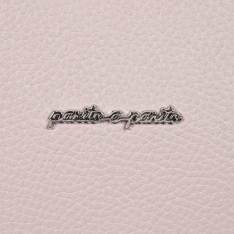 PASITO A PASITO neceser polipiel BISCUIT rosa